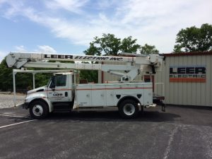 Leer Electric, Inc. Telecommunication Services vehicle